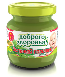 Пюре из зеленого горошка гомогенизированное стерилизованное для питания детей раннего возраста с 4-х месяцев. Пюре из зеленого горошка гомогенизированное стерилизованное для питания детей раннего возраста с 4-х месяцев.